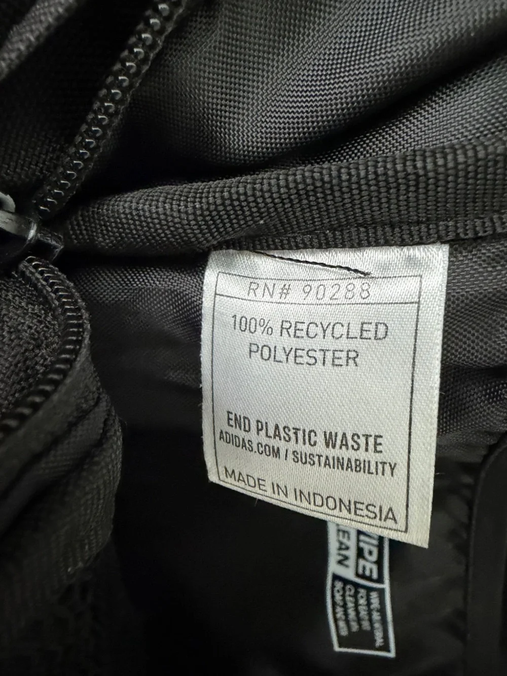 Adidas black school backpack